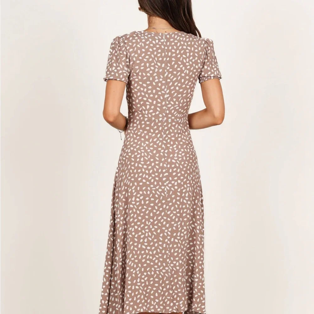Petal & Pup FRANKLIN DRESS - MOCHA - Picture 4 of 10